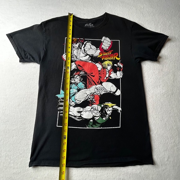 Street Fighter Mens Medium Ken Ryu Chun-Li Guile Mens Graphic Video Game Shirt - Picture 5 of 7